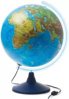 глобен Глобус земли D-40 с двойной картой физико-политический