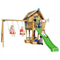 Домик Jungle Gym Crazy Playhouse CXL + Swing Module Xtra