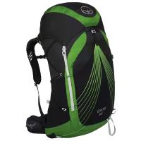 Рюкзак Osprey Exos 58 black/green (bassalt black)