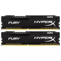 Оперативная память HyperX 32 ГБ (16 ГБ x 2 шт.) DDR4 2400 МГц DIMM CL15 HX424C15FBK2/32