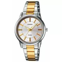Наручные часы CASIO Collection LTP-1303SG-7A, серебряный, золотой