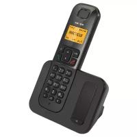 Texet Телефон TX-D6605A черный АОН Caller ID, спикерфон, 10 мелодий, поиск трубки