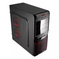 Компьютерный корпус AeroCool V3X Devil Red Edition Black