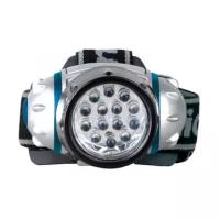 Фонарь налобный Camelion LED5312-14F4 металлик, 14LED, 4 режима