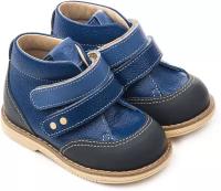 Ботинки Tapiboo, демисезонные, натуральная кожа, размер 18, синий