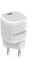 Сетевое зарядное устройство Canyon CNE-CHA20W05, белый