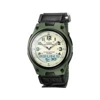 Наручные часы CASIO Collection AW-80V-3B, зеленый, белый