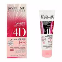 ВВ-крем для лица EVELINE WHITE PRESTIGE 4D многофункциональный 50 мл