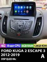 Магнитола TS18 PRO Ford Kuga 2 Escape 3 2012-2019 6/128 Gb