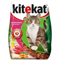 Сухой корм KiteKat для кошек телятинка аппетитная 350г