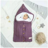 Конверт-одеяло Amarobaby Pure Love Snap, 75 см, розовый