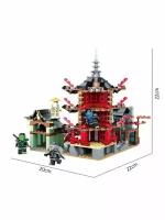 Ninjago 76013 (4024) Аэроджитцу храм ниндзя