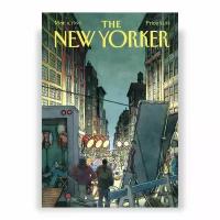 Обложка The New Yorker (Нью-Йоркер) от 08 марта 1993 года, 21 x 30 см в тубусе