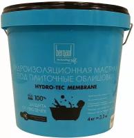 Гидроизоляционная мастика под плиточной облицовки Bergauf Hydro-tec membrane 4 кг