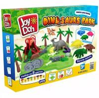 Масса для лепки Joy Doh набор DINOSAURS PARK Парк Динозавров DINO-448 pot