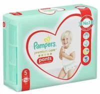 Pampers Premium Care 3D Soft трусики 5, 12-17 кг, 34 шт., белый