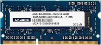 Оперативная память Advantech 4 ГБ DDR3L 1600 МГц SODIMM CL11 SQR-SD3M-4G1K6SNLB