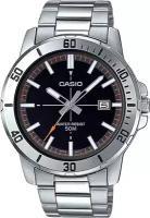 Наручные часы CASIO Collection Men MTP-VD01D-1E2, черный, серебряный