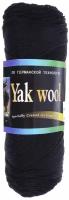 Пряжа Color City Yak wool (Як Вул) 2622 черный 60% пух яка, 20% мериносовая шерсть, 20% акрил 100г 430м 2 шт