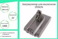 Аккумулятор (батарея) (61034-01) для пылесоса Dyson V6 Fluffy (21,6V 3000mAh)