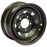 OFF-ROAD-WHEELS 168053910BL25A17 1680-53910BL-25A17_Диск усиленный УАЗ стальной черный 5x139,7 8xR16 d110 ET-25 (треуг. мелкий)