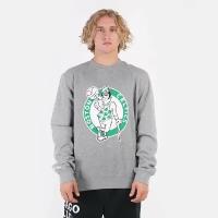 Толстовка Mitchell and ness Team Logo Crew Размер S Мужской Серый