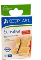 Ecoplast Набор мягких пластырей Sensitive 16 шт