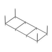 Монтажный комплект (Каркас, крепежный комплект для панелей, слив перелив, ручки) ROCA BECOOL 1700х800 ZRU9302853