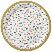 Duni Тарелка одноразовая DREAM DOTS, 22 см