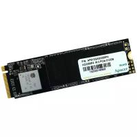 SSD жесткий диск APACER AS2280P4 512Гб AP512GAS2280P4-1, черный