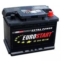EUROSTART Аккумуляторная батарея автомобильная Extra Power 55 A/h прямая полярность - 6CT-55N L+