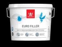 TIKKURILA EURO FILLER шпаклевка влагостойкая для стен и потолков (10 л)