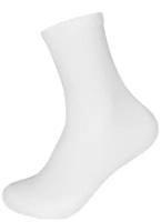Носки детские классические хлопковые Найтис. Белые, размер 20-22 (8-10 лет), десять пар в комплекте