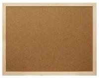 Доска пробковая 45х60 см Attache Economy Softboard деревянная рама 902138