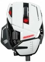 Мышь Mad Catz R.A.T. 8+, 16000 dpi, кнопки: 11, цвет: белый, MR05DCINWH000-0