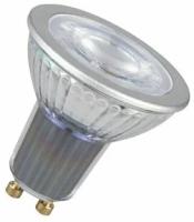 Лампа диммируемая светодиодная OSRAM Parathom PAR16, 750лм, 9,6Вт, 2700К (теплый белый свет), Цоколь GU10,колба PAR16, софит