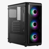 Корпус ATX Aerocool SI-5200 Frost Без БП чёрный