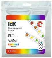 Лента LED 3м LSR-5050RGB60-14,4-IP65-12В IEK LSR2-3-060-65-3-03