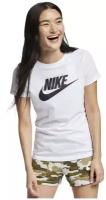 Футболка Nike женская, модель: BV6169100, цвет: белый, размер: XS