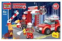 Конструктор ГОРОД МАСТЕРОВ Пожарная служба 35008 Пожарная станция, 150 дет