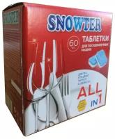 Таблетки для посудомоечных машин Snowter 60 шт