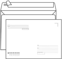 Конверт C4 229*324 с подсказом б/окна отр Лента 50 шт