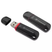 4GB, Transcend USB2.0, Pen Drive, MLC, Black