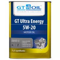 Синтетическое моторное масло GT OIL GT Ultra Energy 5W-20, 4 л 8809059407288