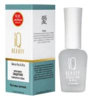 IQ Beauty Glossy Top & Dry - Айкью Бьюти Зеркальное защитное покрытие и сушка, 12,5 мл -