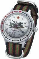 Мужские наручные часы Восток Командирские 921823-multicolor, нейлон, мультиколор