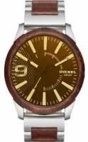 Наручные часы DIESEL Rasp DZ1799, серебряный, коричневый