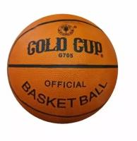 Мяч баскетбольный Gold Cup резина 8 панелей