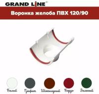 Воронка Классика 120 ПВХ Grand Line белая (RAL 9003)