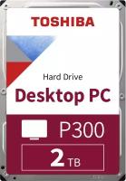 Жесткий диск Toshiba Original SATA-III 2Tb HDWD320UZSVA Desktop P300 (7200rpm) 256Mb 3.5"